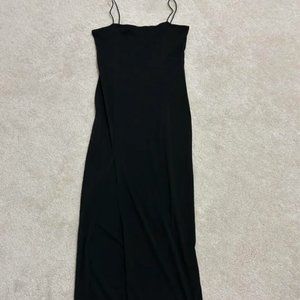 Black midi prom/formal dress